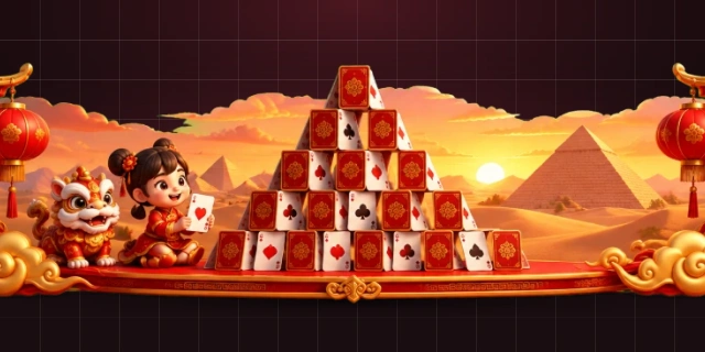 金字塔接龙